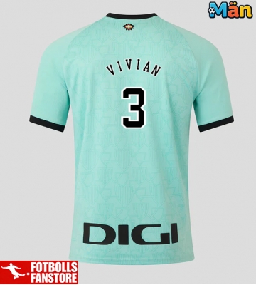 Athletic Bilbao Dani Vivian #3 Tredje Tröja 2025-26 Kortärmad